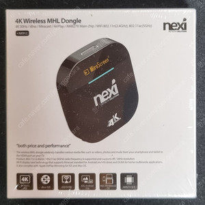 NEXI NX-MHL912-4K 팝니다. 무선 MHL 동글 NX912 HDMI 미라캐스트 미러링