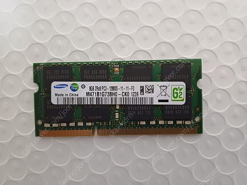삼성 노트북메모리 팝니다 (DDR3 8기가, 일반전력, 인천)