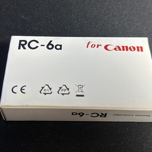 [판매] 캐논 무선 리모컨 rc-6a