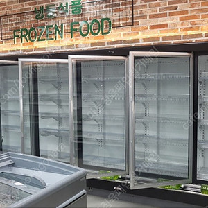 주류, 고기, 아이스크림, 밀키트, 수제간식, 냉동식품 모두 사용 가능한 냉장냉동 음료 쇼케이스 일체 판매합니다.