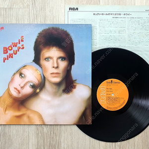 (LP 판매) 글램 록 - 데이빗 보위 (David Bowie) Pinups 1976년 일본반