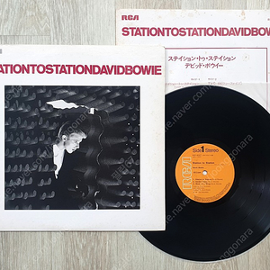 (LP 판매) 글램 록 - 데이빗 보위 (David Bowie) Station To Station 1976년 일본반