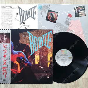 (LP 판매) 글램 록 - 데이빗 보위 (David Bowie) Let's Dance 1983년 일본반