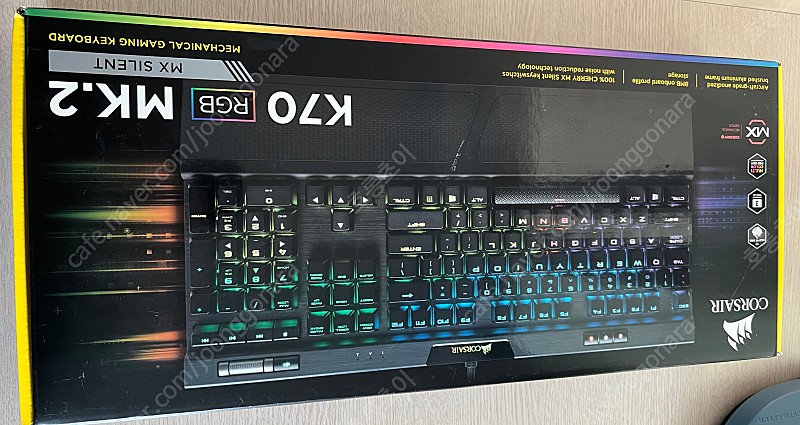 커세어 K70 RGB MK.2 저소음적축