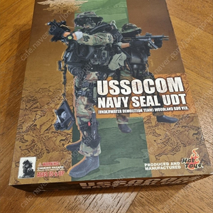 1/6 핫토이 USSOCOM 네이비 씰 UDT 우드랜드 BDU 버전