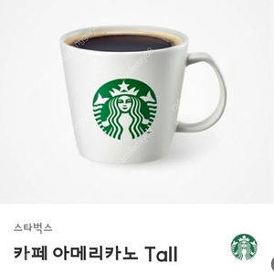 스타벅스 아메리카노 tall 3800