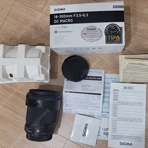 캐논용 시그마 18-300mm dc macro 렌즈