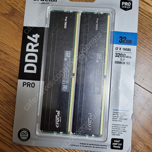 마이크론 crucial ddr4 pro 32g kit 새제품