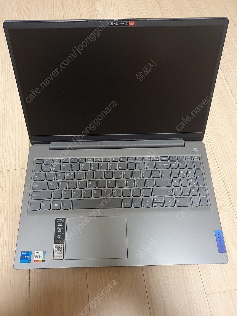 레노버 코어i5 인텔 11세대 노트북, 15.6인치, 8GB램, SSD 256GB