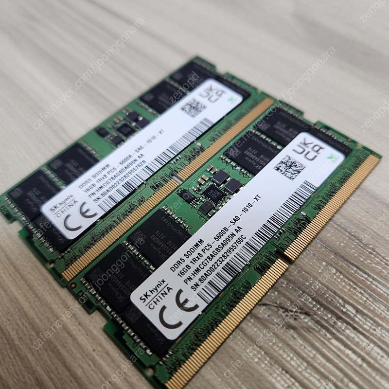 SK 하이닉스 노트북용 RAM 16GBx2(32GB) DDR5 5600