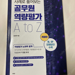 사례로 풀어보는 공무원 역량평가 A to Z (개정판)