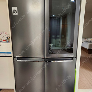 LG디오스 노크온 매직스페이스 냉장고