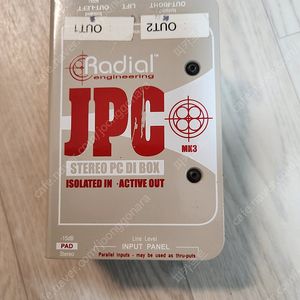 Radial JPC (DI BOX) 디아이 박스 팝니다