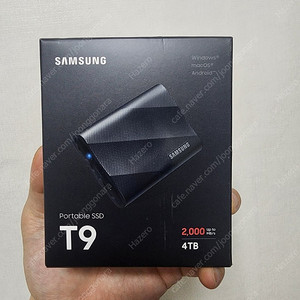 T9 SSD 4tb 삼성