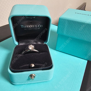 티파니 앤 코 0.63 캐럿 웨딩 프로포즈 링 VVS2 (23년 11월 구매) 반지