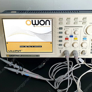 OWON PDS7102T 디지털 오실로스코프 판매합니다