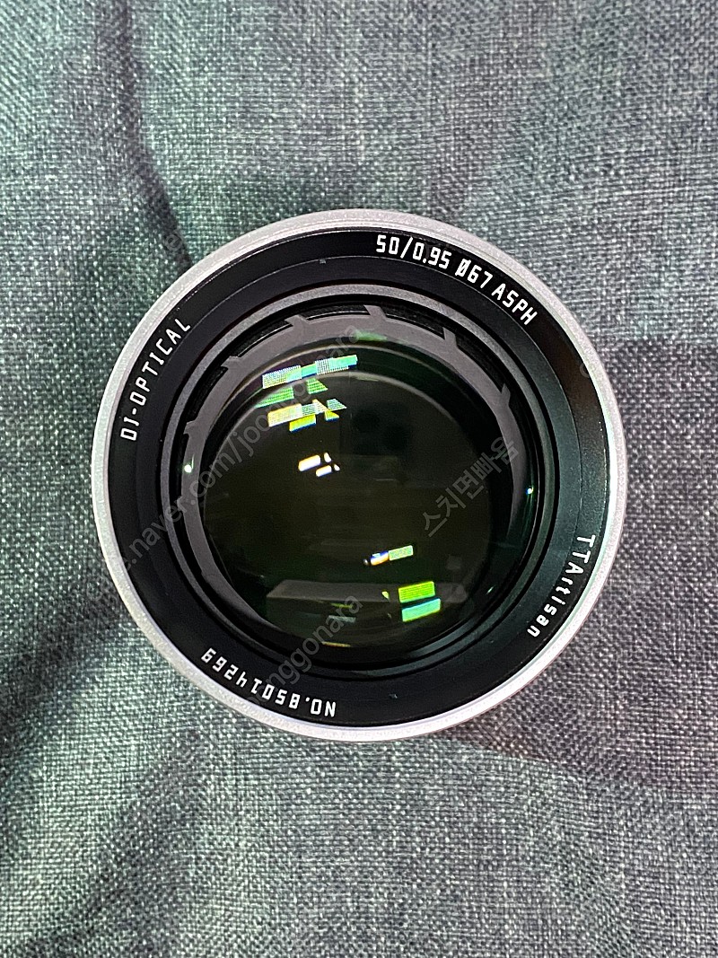 티티아티산 50mm F0.95 ASPH 라이카 M마운트 실버 팝니다