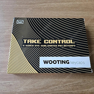 우팅 Wooting Take Control 키캡 판매합니다.