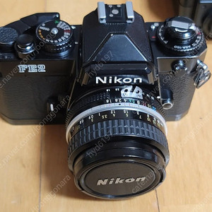 니콘 FE2 필름카메라 입니다