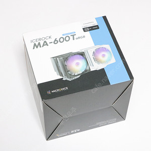 마이크로닉스 ICEROCK MA-600T ARGB 화이트 CPU 쿨러 미개봉 판매.