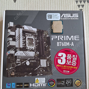 ASUS PRIME B760M-A + I5-13400