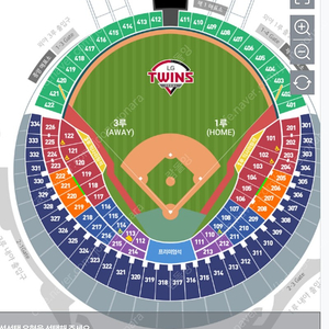 5/4(토) 두산베어스 VS LG트윈스 3루 테이블석 113블럭 4연석