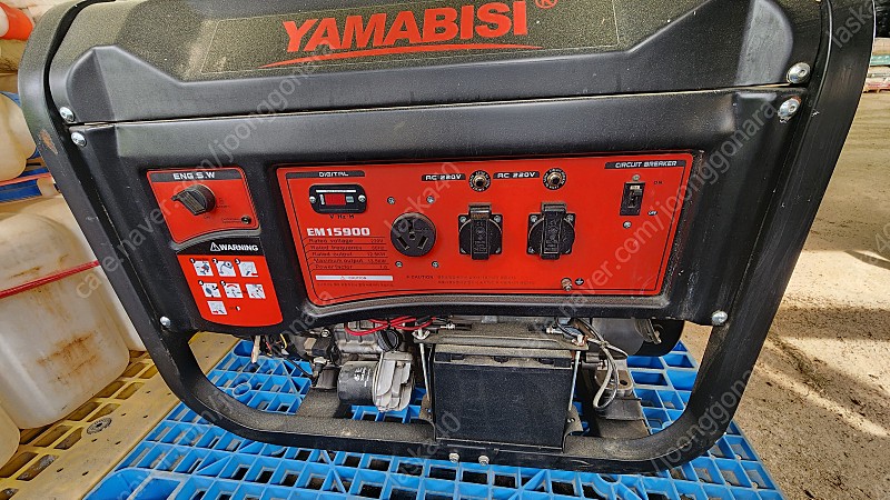 야마비시 EM15900 13키로 발전기