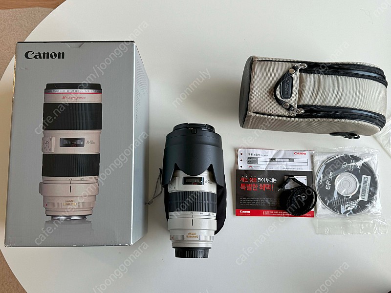 캐논 EF 70-200mm f2.8L is ll (새아빠) 카메라 렌즈 판매합니다.