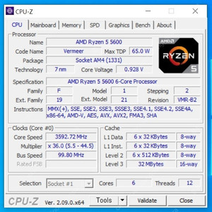 라이젠 5600 + ASUS Prime B550M-K + DDR4 3200 8GB(4개) = 26만원