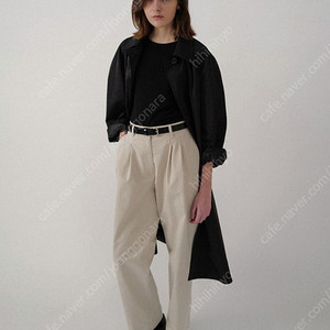 낫띵리튼 Marta double tuck pants