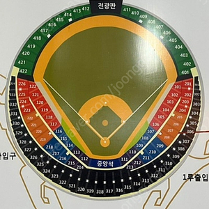 5월4일 LG vs 두산 3루측 224블럭 레드석 4장(연석) 교환바랍니다.