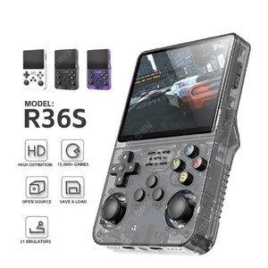 휴대용 레트로 게임기 R36S 새제품 판매