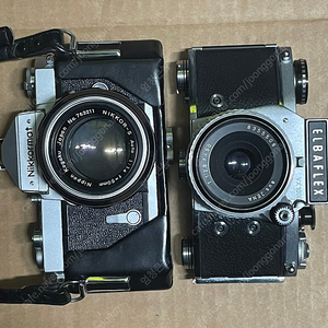 독일제 ELBAFLEX ( 엑색타 VX1000) 기계식 수동 필름카메라 + 짜이스 텟싸 50mm 50/2.8