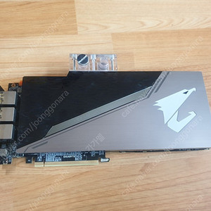 기가 Aorus Xtreme 2080ti 워터블럭