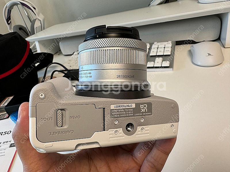 캐논 미러리스 R50 18-45 KIT--5