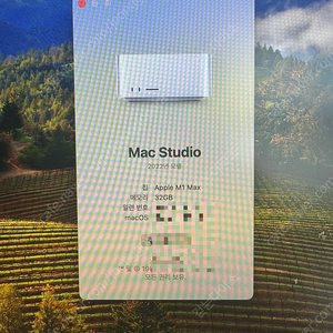 맥 스튜디오 m1 max S급 팝니다