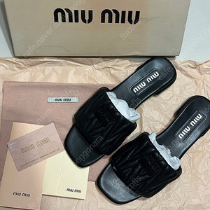 [새상품] 미우미우 슬리퍼 신발 240