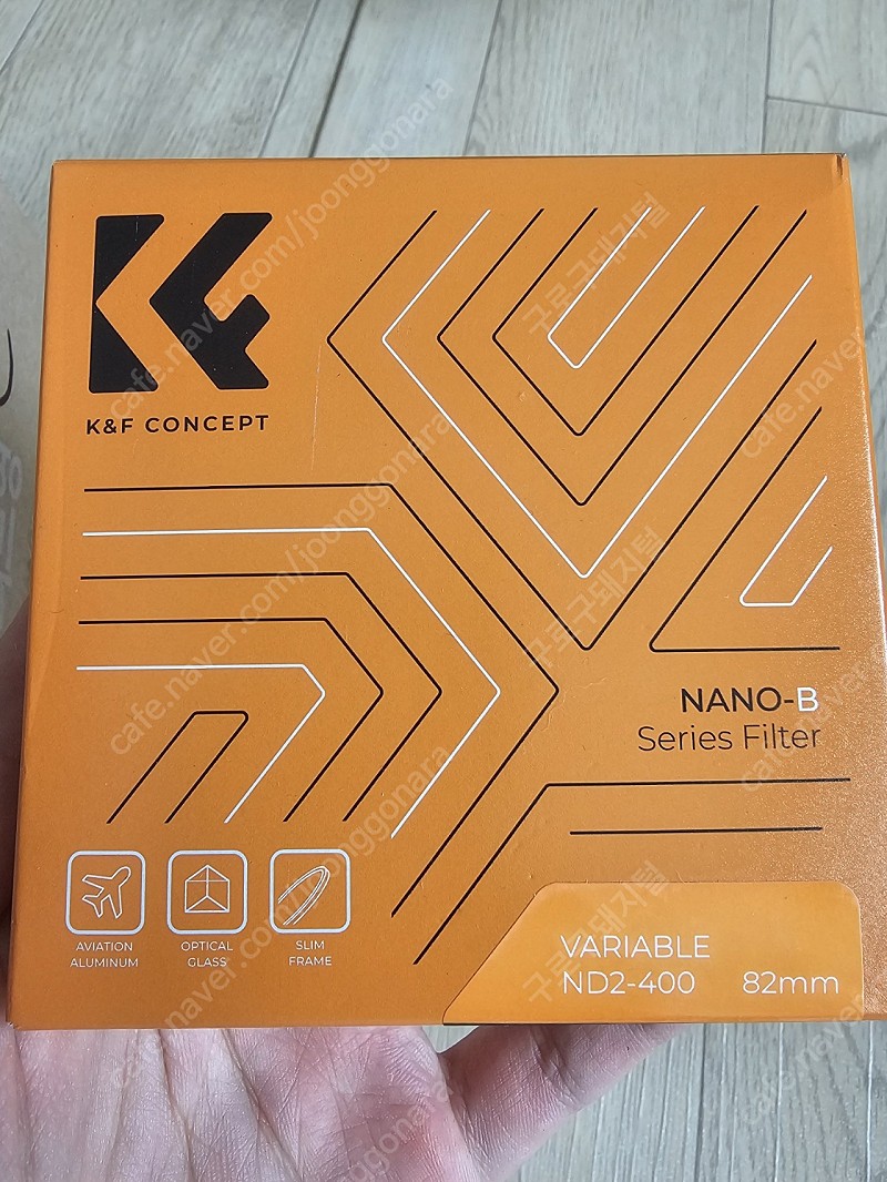 K&F CONCEPT ND2-400 82mm 렌즈필터