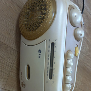 택포)LG소형 라디오카세트
