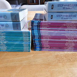 step into reading 스텝인투리딩 2, 3. 정품 +cd