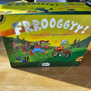 프로기 froggy 영어 원서 세트 + cd + 워크북 미사용