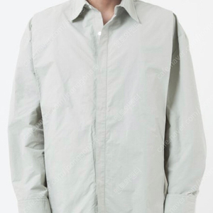 (새상품) 루오니어 FLEATED FLAP SHIRTS (LIGHT GRAY)