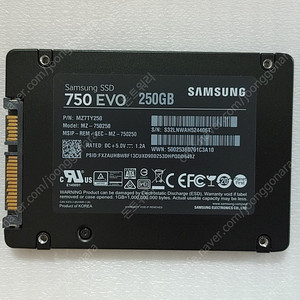 [대구/전국] 삼성 750EVO 250GB 2.5" SSD