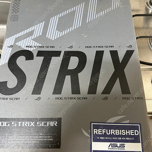 (195만)(리퍼제품)ASUS ROG STRIX SCAR 18(G834JZ) 겜트북 팝니다.(4TB SSD+64램 업글 추가 포함)싸게판매