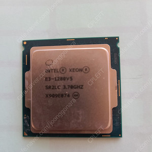 XEON E3-1280v5 CPU 단품