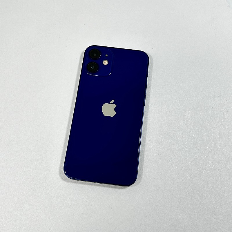 배터리성능94% ] 아이폰12미니 블루 128기가 33만원 판매합니다.