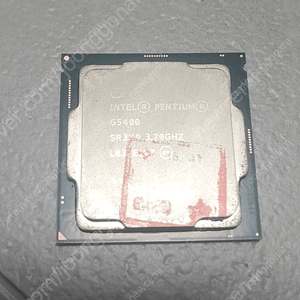 인텔 8세대 펜티엄 G5400 CPU 택포