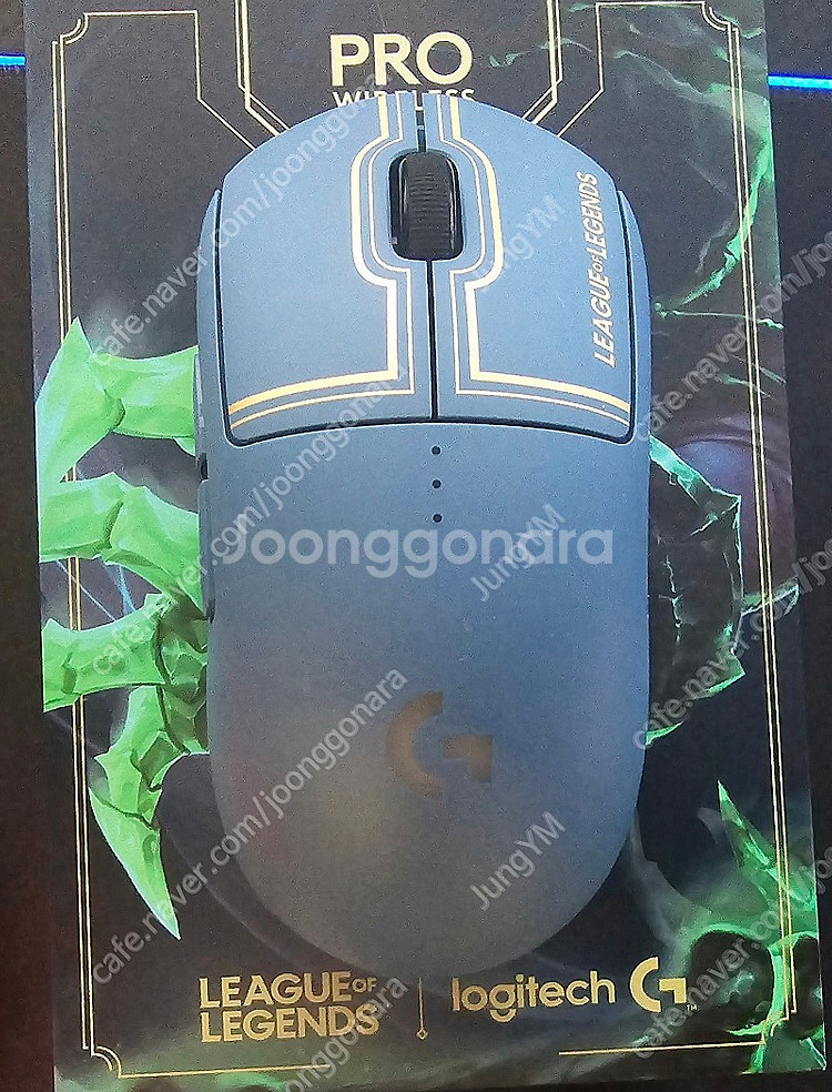로지텍 지프로 G PRO 무선 롤 에디션 게이밍마우스--0