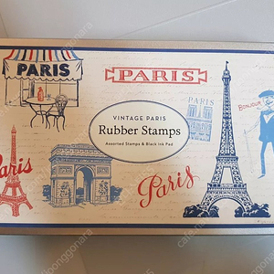 카발리니 빈티지 스탬프 파리 Vintage Paris
