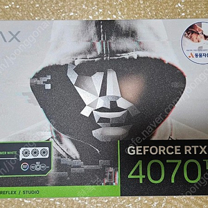 갤럭시 GALAX 지포스 RTX 4070Ti Super EX Gamer White OC D6X 16GB 미개봉